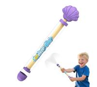 Water Squirter, Pull Out Water Squirter,13.78x2.56in Shell Shaped Design, Outdoor Backyard Accessory, Beach Pool Entertainment for Firework, Event Fun, Summer, Playtime Essential