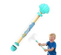 Water Squirter, Pull Out Water Squirter,13.78x2.56in Shell Shaped Design, Outdoor Backyard Accessory, Beach Pool Entertainment for Firework, Event Fun, Summer, Playtime Essential