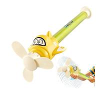 Water Squirting Toy - Squirting Play Game Toy with Rotating Propeller,Water Squirter Tube,for Beach Lawn Garden Courtyard Patio Camping Pond Swimming Pool Family Party