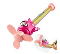 Water Stick Toy - Squirting Game with Rotating Propeller, Interactive Water Squirter Tube, Dynamic Outdoor Toy for Beaches, Lawns, Gardens, Camping, Swimming Pools and Fun Family Party Games