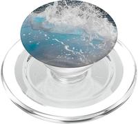 Water Surf Nature Sea Spray Mousse Vague Ocean PopSockets PopGrip pour MagSafe