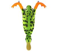 Water Surface Artificial Simulation Duck Fishing Lure, Duck Lure Soft Bait PVC Fishing Lures Hooks, Realistic Double Propeller Floating Duckling for Weever Catfish