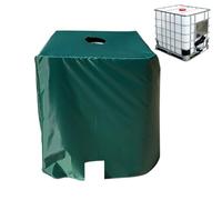 Water Tank Cover, Dustproof Fade Resistant Sunshade Tote, Thermal Foldable Reusable Protection Cover, Sturdy Weatherproof Storage Shield for Wind Yard Garden Well Outdoor Pool