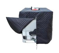 Water Tank Cover, Dustproof Protector, 47.24x39.37x45.67 Inches, Weatherproof Sturdy Uv Resistant, Tote Shield for Backyard Household Garden Agriculture Rv Camping Tank Maintenance, Outdoor Storage