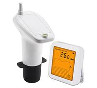 Water Tank Level Monitor, Ultrasonic Water Level Indicator, Digital Display Gauge, Multifunctional Detection for Measuring Tank Capacity in Home or Container Use, 3.23x0.83x3.23 inches