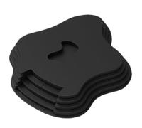 Water Tank, Tortoise Food Plate, Habitat Accessories with Ramp, Ideal for Salamander, Bearded Dragon, Lizard, Frog, Snake, Gecko, Reptile Enclosure Water Dish 9.65x8.58x1.57 inches