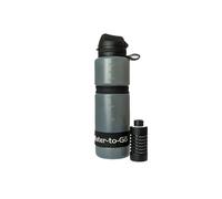 WATER TO GO Gourde de 0,75 l avec filtre - Buvez de l'eau directement depuis la rivière, le lac ou la conduite | Ultra légère et sans BPA | Puissance de filtration de 200 l | Parfait pour les voyages