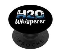 Water Treatment Plant Operator H2O Whisperer PopSockets PopGrip Adhésif