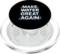 Water Treatment Plant Operator Make Water Great Again PopSockets PopGrip pour MagSafe