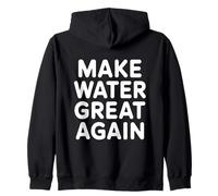 Water Treatment Plant Operator Make Water Great Again Sweat à Capuche