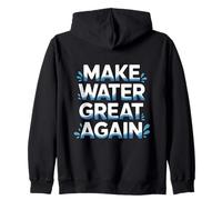 Water Treatment Plant Operator Make Water Great Again Sweat à Capuche