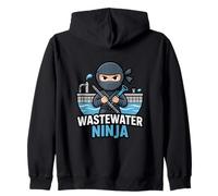 Water Treatment Plant Operator - Wastewater Ninja Sweat à Capuche