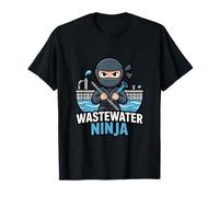 Water Treatment Plant Operator - Wastewater Ninja T-Shirt