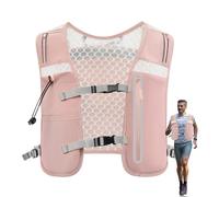 Water Vest - Hydration Vest | 4L Lightweight Running Vest | Adjustable Chest Straps Reflective Water Bladder Bag for Men Outdoor Activities Cycling Trail Race Camping Jogging Hiking