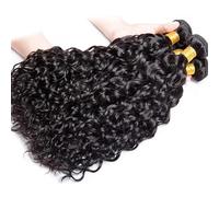 Water Wave Human Hair Bundles for Women,Curly Raw Virgin Hair Unprocessed hair Bundle Quick Weave(22 24 26 26)