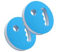 Water Weights - 2 Piece Resistance Foam Hand Held Discs, Aquatic Exercise Equipment for Pool Workout Fitness Training | Swimming Water Resistance Tools for Men Women Adults Children Sports Aquatic