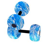 Water Weights - Pool Exercise Dumbbells, Aquatic Fitness Gear, Floating Strength Training Tools | Swim Spa Class Workouts, Leisure Travel Use for Kids Adults Seniors