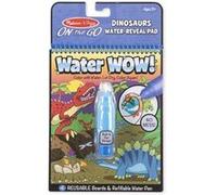 Melissa & Doug - Water Wow Dinosaures, bloc de coloriage réutilisable 19315