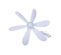 WATERBELINE 5 5 x 2 1 mm DC12 V 6 pales 20 pouces Ventilateur de plafond pour école, dortoir, lit, pique-nique, barbecue en plein air, maison et plus encore. Ventilateur 5 5 x 2 1 mm