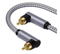 WATERBELINE Câble coaxial numérique 1/2/5 m mâle vers mâle pour caisson de basses pour amplificateur, système de théâtre