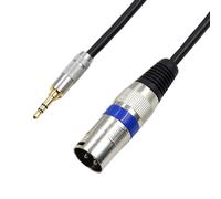 WATERBELINE Câble déséquilibré de 3 à 5 mm avec plusieurs longueurs de mise à niveau vers câble mâle pour connecter des appareils portables haut-parleurs