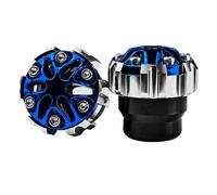 WATERBELINE Paire de fourche avant de moto en aluminium léger offrant une protection contre les chocs et un design élégant pour une conduite en toute sécurité