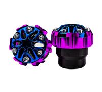 WATERBELINE Paire de fourche avant de moto en aluminium léger offrant une protection contre les chocs et un design élégant pour une conduite en toute sécurité