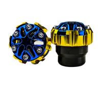 WATERBELINE Paire de fourche avant de moto en aluminium léger offrant une protection contre les chocs et un design élégant pour une conduite en toute sécurité