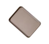 WATERBELINE Plaque de cuisson rectangulaire en acier au carbone - Anti-adhésive - Passe au four - Pour usage domestique et commercial