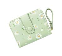 WATERBELINE Porte-monnaie en polyuréthane avec fermeture éclair sécurisée - Léger et compact - Pour l'école