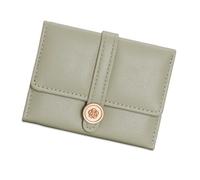 WATERBELINE Portefeuille élégant et compact à trois volets pour femme avec plusieurs emplacements pour cartes et poche pour pièces de monnaie, sac à main pratique en cuir synthétique