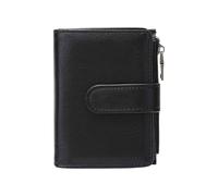 WATERBELINE Portefeuille tendance en cuir synthétique compact avec plusieurs emplacements pour cartes et fermeture sécurisée pour homme et femme