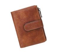 WATERBELINE Portefeuille tendance en cuir synthétique compact avec plusieurs emplacements pour cartes et fermeture sécurisée pour homme et femme