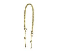 WATERBELINE Sangle de sac élégante en corde tressée - Sangle d'épaule pour aisselles - Pratique - Remplacement pratique - Accessoires de sac de ceinture