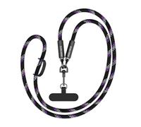 WATERBELINE Sangle de téléphone Crossbody - Avec cordon de charge de 240 W - Réglable - Avec câble de charge de 240 W - Pour smartphone