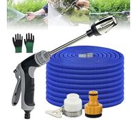 Waterblitz Pressure Washer, 2025 Upgrade Waterblitz High Pressure Washer, Gun Powerful Dirt Removal. with 360° Rotating for Three Spray Modes, with Joints and 15m Telescopic Tube (with Foam Pot)