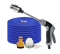 Waterblitz Pressure Washer, Water Blitz Pressure Washer, Power High-Pressure Cleaner with Multiple Spray Patterns, Fits 1/2" Garden Hose - Versatile Nozzle Attachment (1 Set A +5-15 m Hose)