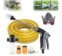 Waterblitz Pressure Washer, Water Blitz Pressure Washer, Waterblitz High Pressure Water Gun, Various Spray Effects, with 360° Rotating for Every Garden Hose (Style E)