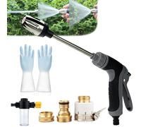 Waterblitz Pressure Washer, Waterblitz High Pressure, Water Blitz Pressure Washer, Water Blitz Hose Nozzle, Power High-Pressure Cleaner for Every Garden Hose for 1/2" Pip (Package 3)