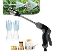 Waterblitz Pressure Washer, Waterblitz High Pressure, Water Blitz Pressure Washer, Water Blitz Hose Nozzle, Power High-Pressure Cleaner for Every Garden Hose for 1/2" Pip (Package 2)