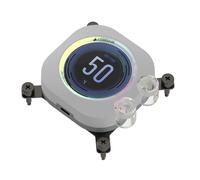 Waterblock - CORSAIR - iCUE XC7 RGB ELITE LCD - Blanc - Écran LCD - 31 LED RGB personnalisables