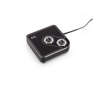 Waterblock CPU - Alphacool - Core 1 - Noir - aRGB Aurora - Base en cuivre plaqué nickel