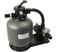 WATERCLIP Groupe de filtration à sable 6 M3/H Cuve 20kg sable 250W Piscine 30m3 Noir G