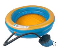 WATERCLIP Piscine gonflable à bulles 100x100x20 cm avec pompe