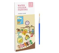 Watercolor Coloring Books | Watercolor Painting Book | Water Color Paint Arts Set | Adorable Water Color Paint Arts | Interactive Water Color Arts | Portable Water Color Paint Arts For Men & Women