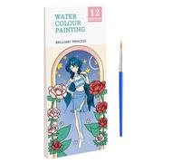 Watercolor Coloring Books | Watercolor Painting Book | Water Color Paint Arts Set | Adorable Water Color Paint Arts | Interactive Water Color Arts | Portable Water Color Paint Arts For Men & Women