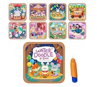 Watercolor Doodle Book, Reusable Painting Tool, Water Painting Workbook with Durable EVA Material, Art Activity Accessory with Easy Use, Creative Drawing with Fun Feature, Watercolor Book for Students