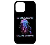 Watercolor Fish Sea My Little Jellyfish Call Me Grandma Coque pour iPhone 12 Pro Max