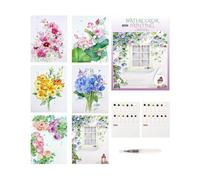 Watercolor Paint Adult Set 12 Colors Portable Professional Workbook With