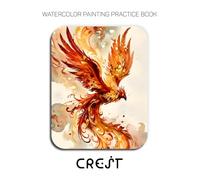 Watercolor Painting Practice Book - Crest: An Explosive Journey into Pure Color and Advanced Techniques